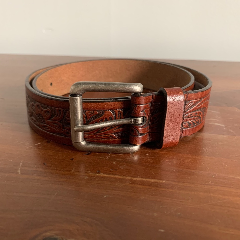 Brown Leather Belt